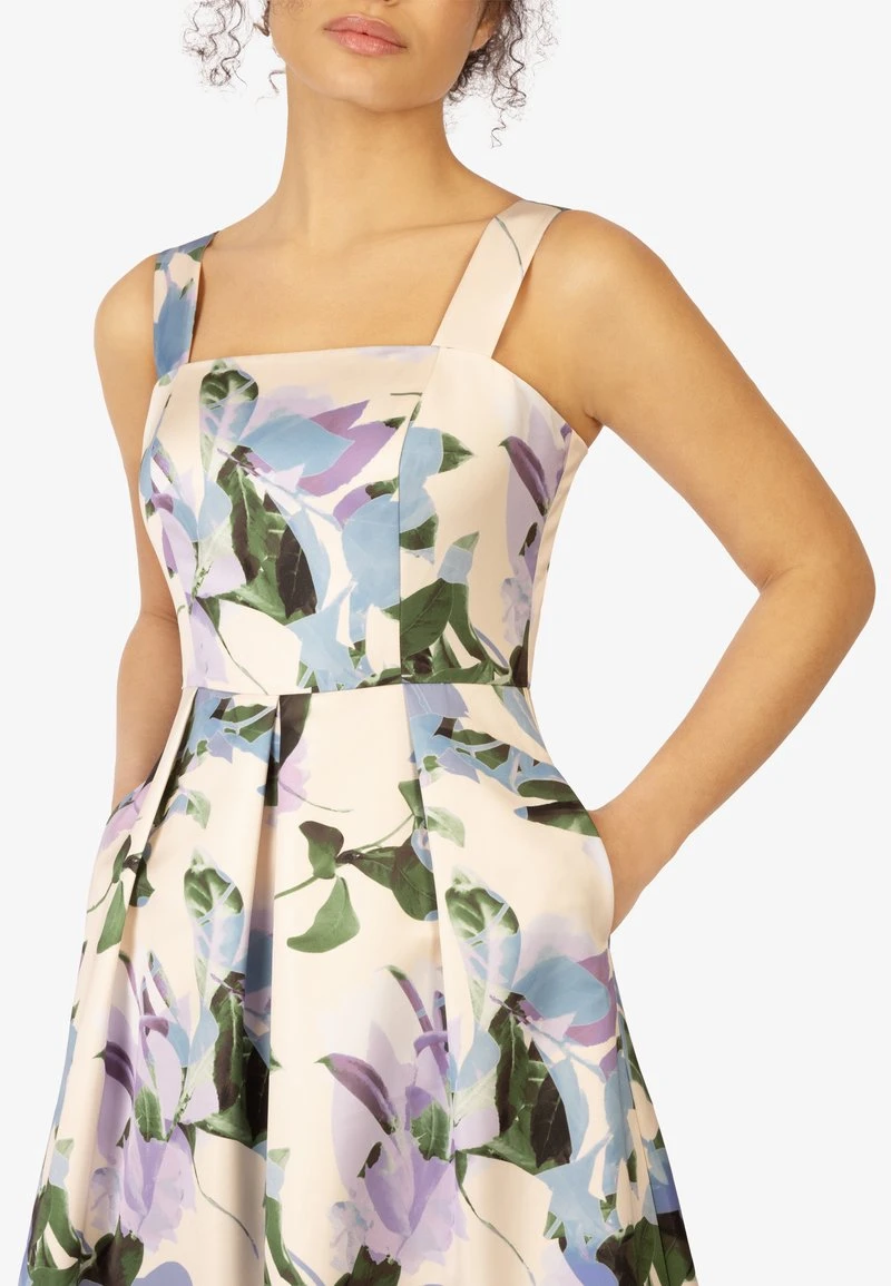 APART Cocktailkleid/festliches Kleid - Creme Multicolor 3 APART Cocktailkleid/festliches Kleid - Creme Multicolor – Bild 3