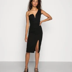 Wal G GIGI ONE SHOULDER MIDI DRESS - Cocktailkleid/festliches Kleid - Black 11 Wal G GIGI ONE SHOULDER MIDI DRESS - Cocktailkleid/festliches Kleid - Black -Günstiges Fem Glanz Geschäft a31bfa6c04774780abadbf8c2564878b 1
