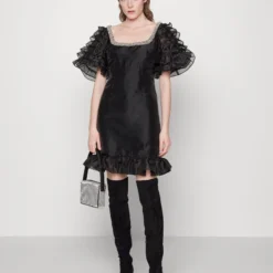 MINI DRESS - Cocktailkleid/festliches Kleid - Black -Günstiges Fem Glanz Geschäft a337c2a32b63410a924e02b3d4e6d38b