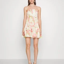 Needle & Thread BLUEBELL BANDEAU MINI DRESS - Cocktailkleid/festliches Kleid - Moonshine