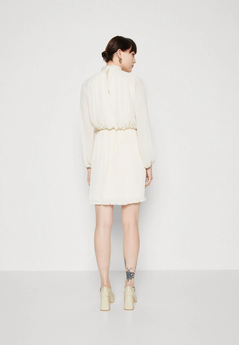 Selected Femme SLFSIMONE SHORT DRESS - Cocktailkleid/festliches Kleid - Birch 3 Selected Femme SLFSIMONE SHORT DRESS - Cocktailkleid/festliches Kleid - Birch – Bild 3