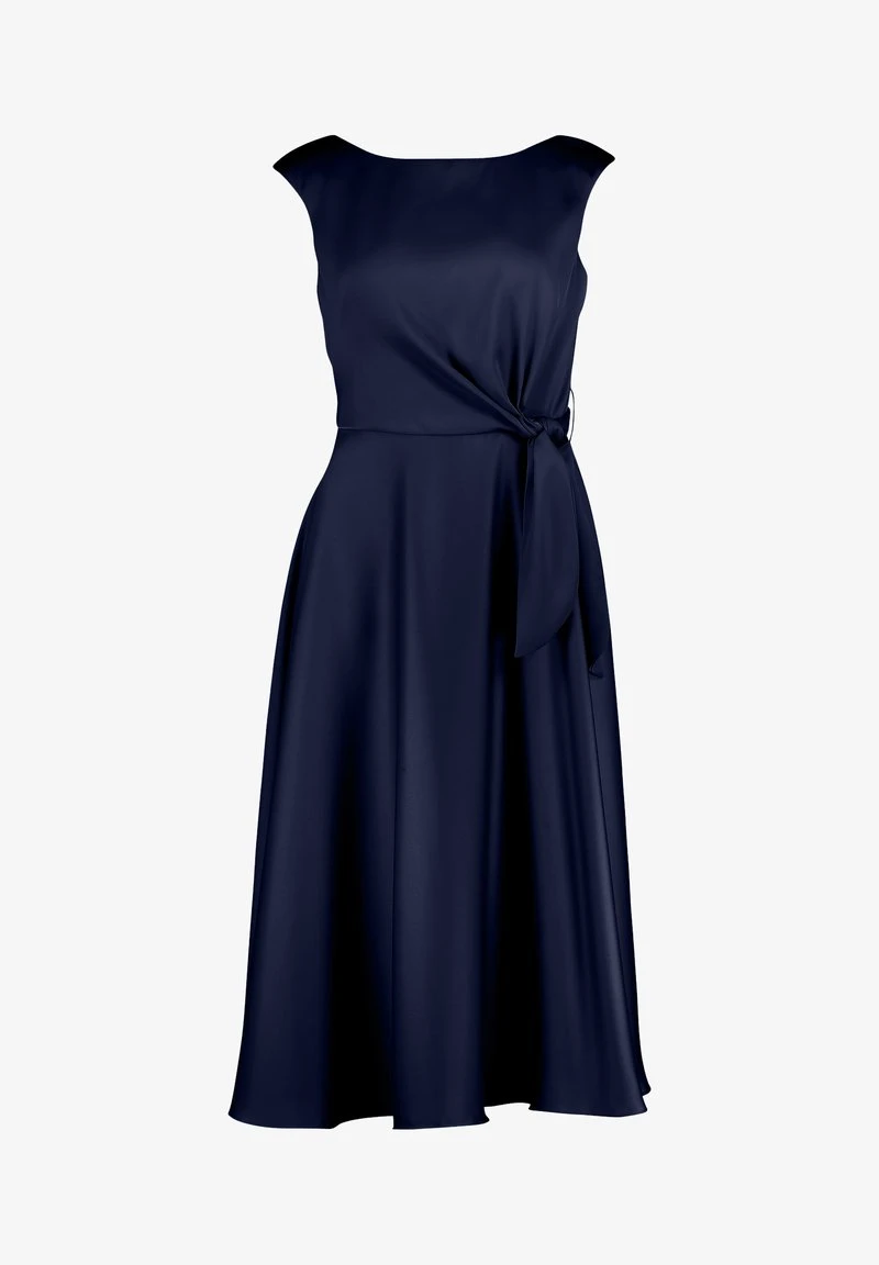 Vera Mont MIT BINDEGÜRTEL - Cocktailkleid/festliches Kleid - Festival Blue 2 Vera Mont MIT BINDEGÜRTEL - Cocktailkleid/festliches Kleid - Festival Blue – Bild 2
