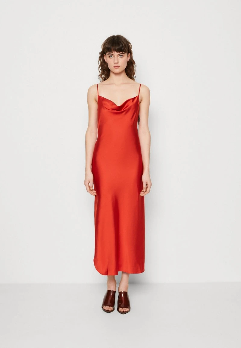 AllSaints HADLEY DRESS - Cocktailkleid/festliches Kleid - Red Clay 1 AllSaints HADLEY DRESS - Cocktailkleid/festliches Kleid - Red Clay