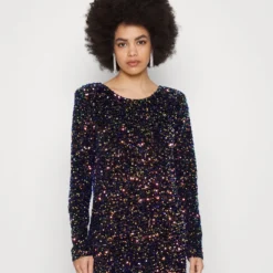 COLOURFUL REBEL TINA SEQUINS STRAIGHT DRESS - Cocktailkleid/festliches Kleid - Multicolor