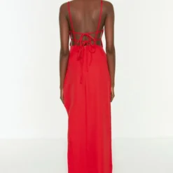 Trendyol Cocktailkleid/festliches Kleid - Red -Günstiges Fem Glanz Geschäft ab7e537ef6604609a809df16b4896e09