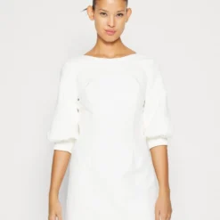 Forever New SASHA BOW BACK MINI - Cocktailkleid/festliches Kleid - White