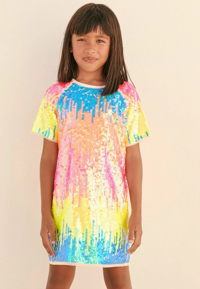 Next SEQUIN - Cocktailkleid/festliches Kleid - Rainbow 1 Next SEQUIN - Cocktailkleid/festliches Kleid - Rainbow