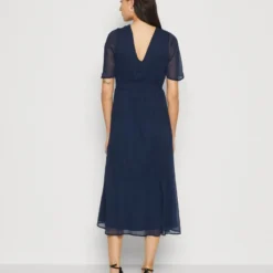 Vero Moda VMMIA S/S 7/8 EXP - Cocktailkleid/festliches Kleid - Navy -Günstiges Fem Glanz Geschäft b1ad0bc7e70f4c6883048e0b6bfcc971