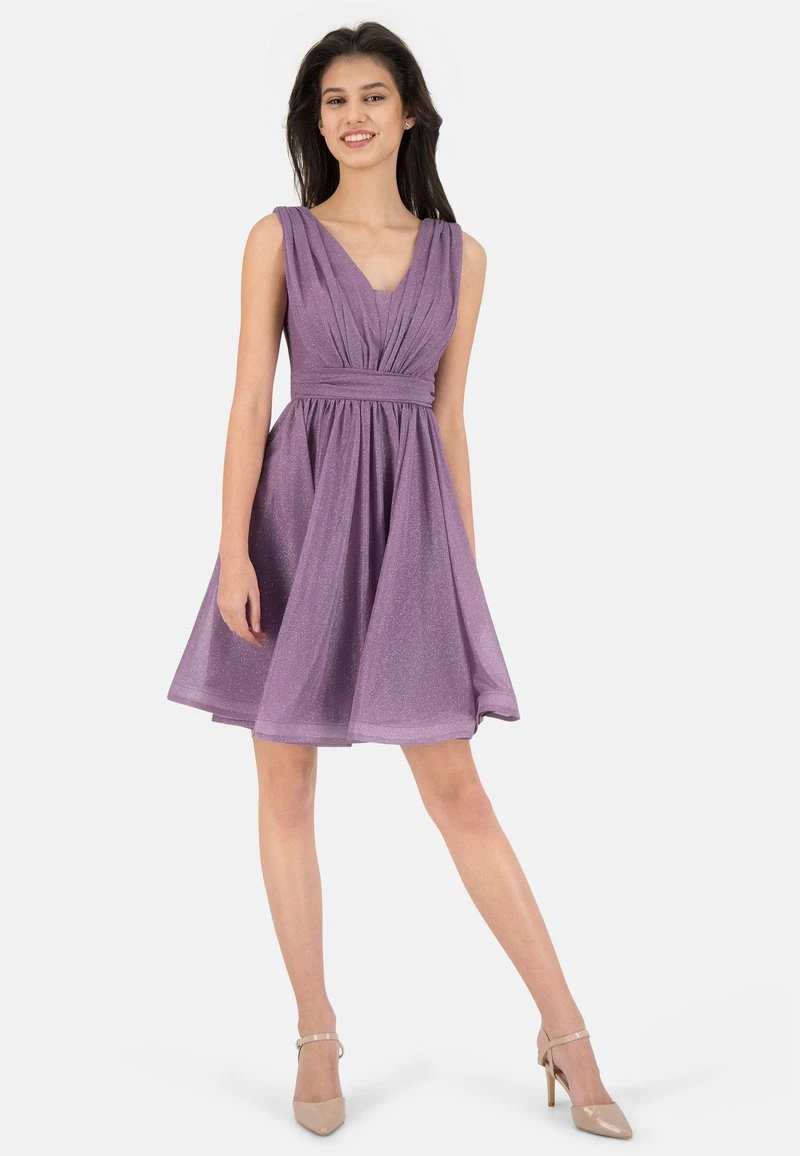 Cocktailkleid/festliches Kleid - Lila 1 Cocktailkleid/festliches Kleid - Lila