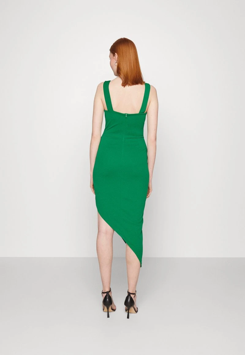 Wal G TULIP MIDI DRESS - Cocktailkleid/festliches Kleid - Leaf Green 3 Wal G TULIP MIDI DRESS - Cocktailkleid/festliches Kleid - Leaf Green – Bild 3