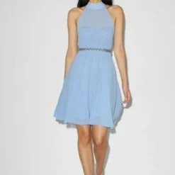 SWING COCKTAIL DRESS - Cocktailkleid/festliches Kleid - Navy -Günstiges Fem Glanz Geschäft b3432f596b164dc7a8a82064da71724f