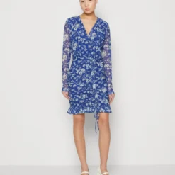 Nikkie FLOWER DRESS - Cocktailkleid/festliches Kleid - Royal Blue