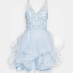 Mascara Cocktailkleid/festliches Kleid - Baby Blue -Günstiges Fem Glanz Geschäft b6c108f0f0f74b7d981663d778f7c32e