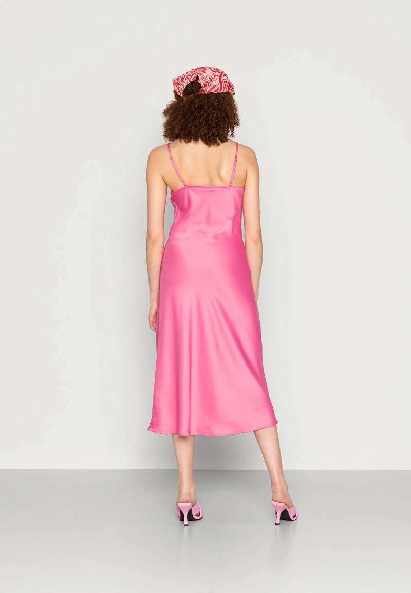 YASDOTTEA STRAP MIDI DRESS SHOW - Cocktailkleid/festliches Kleid - Ibis Rose 3 YASDOTTEA STRAP MIDI DRESS SHOW - Cocktailkleid/festliches Kleid - Ibis Rose – Bild 3