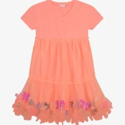 Billieblush SHORT SLEEVED - Cocktailkleid/festliches Kleid - Apricot