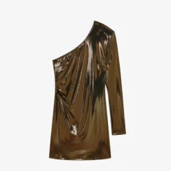 Patrizia Pepe ONE SHOULDER - Cocktailkleid/festliches Kleid - Brown Pixel 10 Patrizia Pepe ONE SHOULDER - Cocktailkleid/festliches Kleid - Brown Pixel -Günstiges Fem Glanz Geschäft b94d997421644818b1997f8d1e01d24b