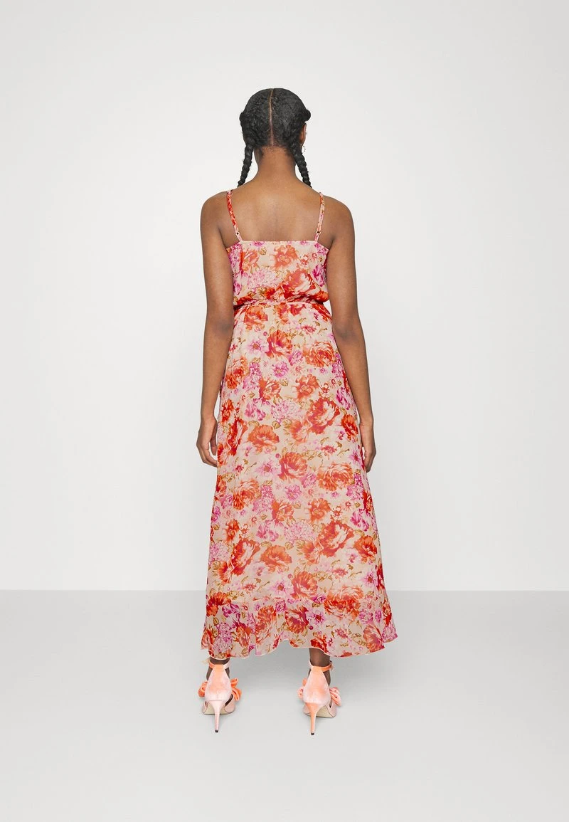 VIGILLA SINGLET WRAP ANKLE DRESS - Cocktailkleid/festliches Kleid - Beige 3 VIGILLA SINGLET WRAP ANKLE DRESS - Cocktailkleid/festliches Kleid - Beige – Bild 3