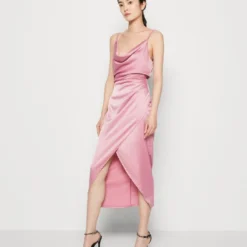 Wal G MILLY TULIP SKIRT MIDI - Cocktailkleid/festliches Kleid - Mauve