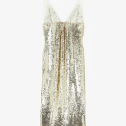 Patrizia Pepe SHEATH - Cocktailkleid/festliches Kleid - Beige Martini Gold -Günstiges Fem Glanz Geschäft bd0f3451117f45f79d6ff294291b11f3