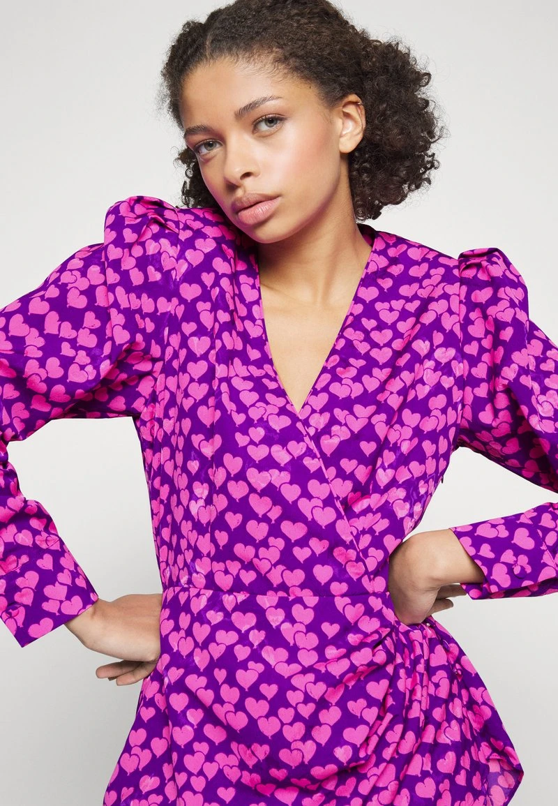 Cras YVONNE DRESS - Cocktailkleid/festliches Kleid - Heartbeats Purple 5 Cras YVONNE DRESS - Cocktailkleid/festliches Kleid - Heartbeats Purple – Bild 5