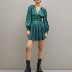 Maje RIANNA - Cocktailkleid/festliches Kleid - Green -Günstiges Fem Glanz Geschäft bdd0341a0b44415d94d9c29b2e736c41