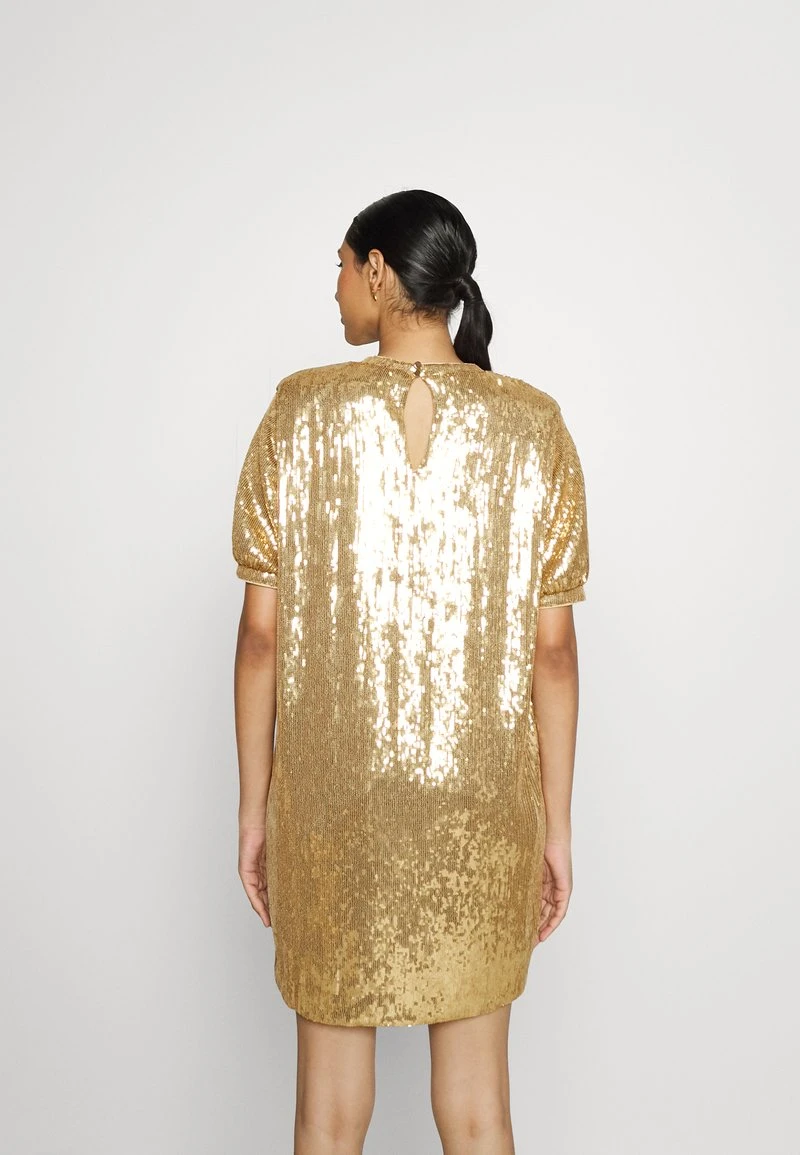 Boss ESILCA - Cocktailkleid/festliches Kleid - Gold 3 Boss ESILCA - Cocktailkleid/festliches Kleid - Gold – Bild 3