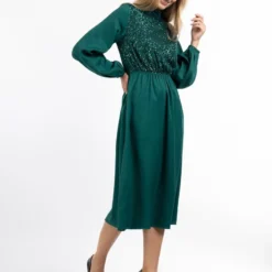 Usha NOWLES - Cocktailkleid/festliches Kleid - Grün