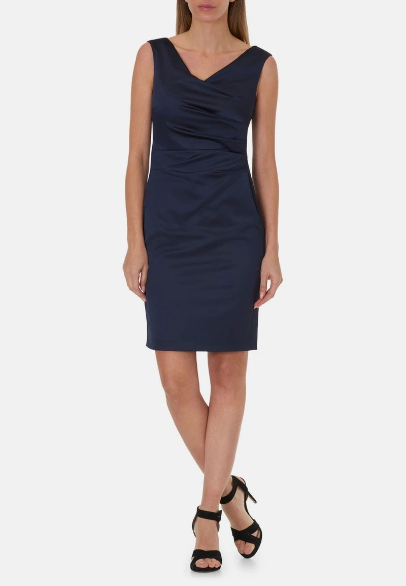 Vera Mont MIT RAFFUNG - Cocktailkleid/festliches Kleid - Night Sky 1 Vera Mont MIT RAFFUNG - Cocktailkleid/festliches Kleid - Night Sky