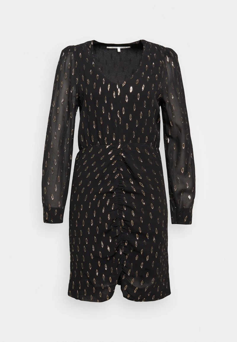 Second Female CHAVELLA SHORT DRESS - Cocktailkleid/festliches Kleid - Black 5 Second Female CHAVELLA SHORT DRESS - Cocktailkleid/festliches Kleid - Black – Bild 5