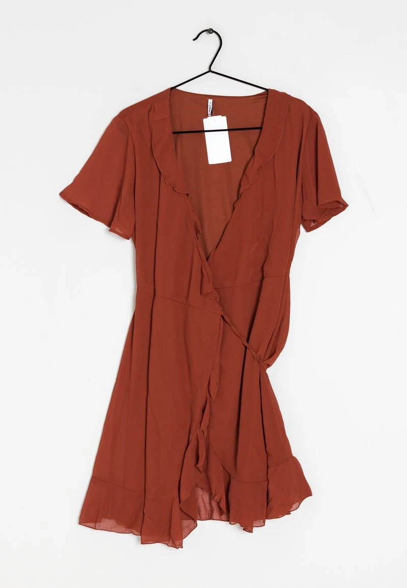 ONLY Cocktailkleid/festliches Kleid - Orange 1 ONLY Cocktailkleid/festliches Kleid - Orange