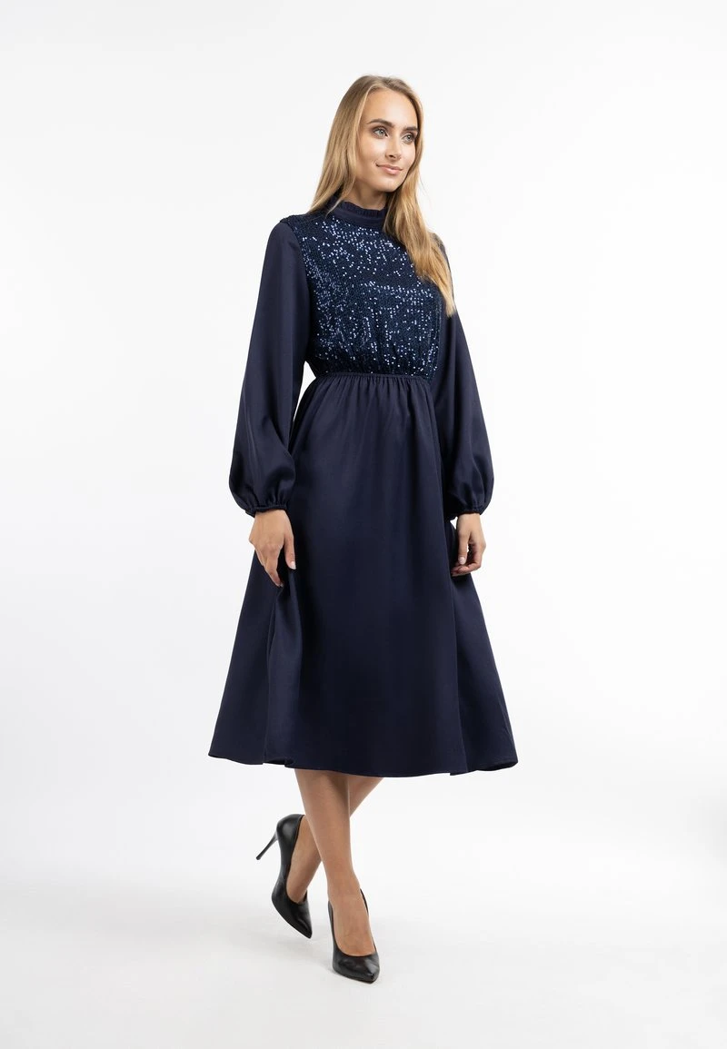 Usha NOWLES - Cocktailkleid/festliches Kleid - Navy 2 Usha NOWLES - Cocktailkleid/festliches Kleid - Navy – Bild 2