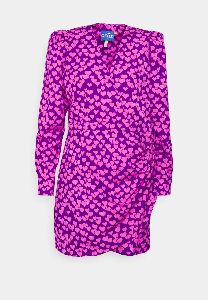 Cras YVONNE DRESS - Cocktailkleid/festliches Kleid - Heartbeats Purple 6 Cras YVONNE DRESS - Cocktailkleid/festliches Kleid - Heartbeats Purple – Bild 6