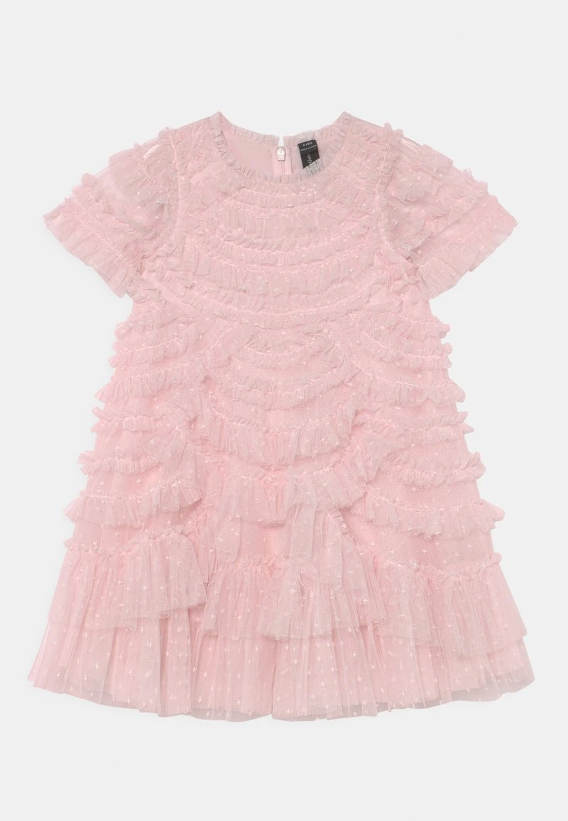 Needle & Thread MARILLA RUFFLE KIDS DRESS - Cocktailkleid/festliches Kleid - Sky Pink 4 Needle & Thread MARILLA RUFFLE KIDS DRESS - Cocktailkleid/festliches Kleid - Sky Pink – Bild 4