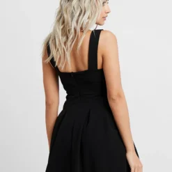 ELOISE V NECK SKATER DRESS - Cocktailkleid/festliches Kleid - Black 9 ELOISE V NECK SKATER DRESS - Cocktailkleid/festliches Kleid - Black -Günstiges Fem Glanz Geschäft cd36edbe8b4345319bc7183e54989696