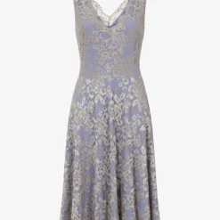 HotSquash FLORAL - Cocktailkleid/festliches Kleid - Silver -Günstiges Fem Glanz Geschäft cd5054a755c44f9db1e6d815b99a01ba