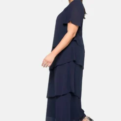 Sheego Cocktailkleid/festliches Kleid - Dark Blue -Günstiges Fem Glanz Geschäft cd508f52cc464174a1b2cee0f3943c99