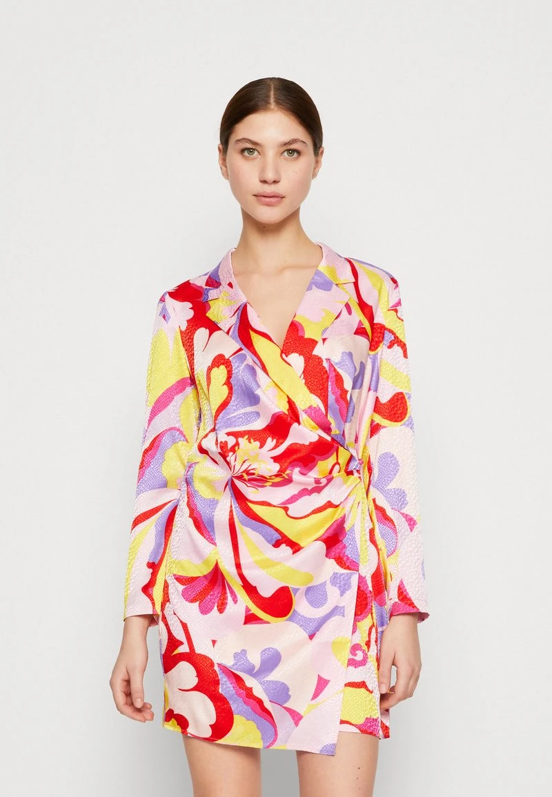 AMELIA MINI DRESS - Cocktailkleid/festliches Kleid - Blazing Yellow 1 AMELIA MINI DRESS - Cocktailkleid/festliches Kleid - Blazing Yellow