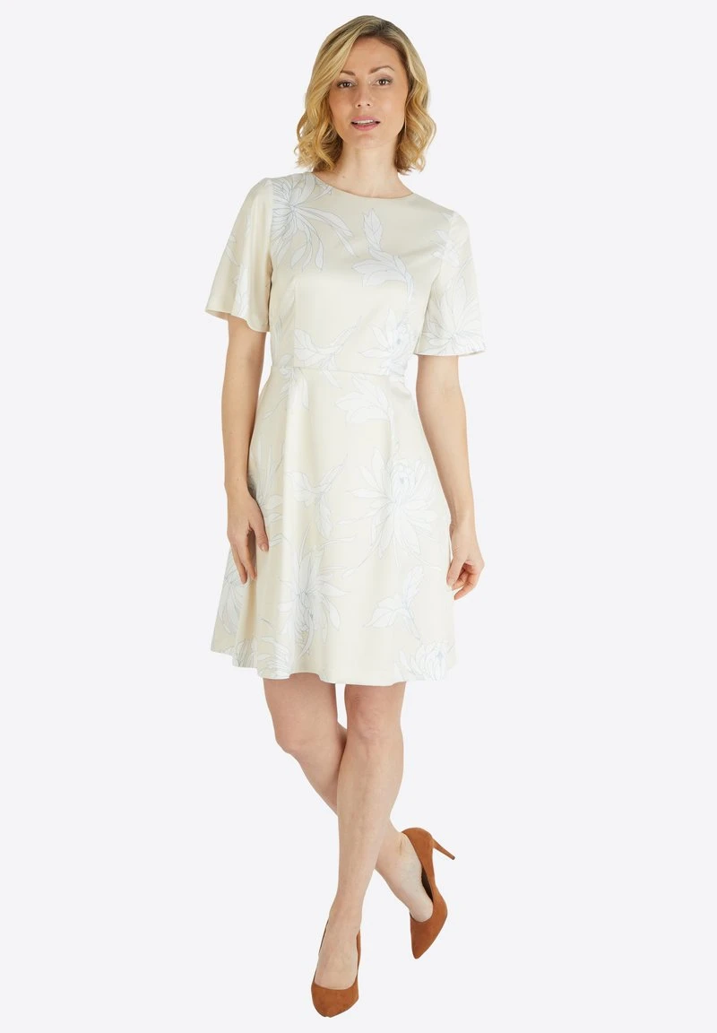 KLEO Cocktailkeid - Cocktailkleid/festliches Kleid - Hellgelb 1 KLEO Cocktailkeid - Cocktailkleid/festliches Kleid - Hellgelb