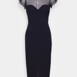 Wal G DYLAN MIDI DRESS - Cocktailkleid/festliches Kleid - Navy -Günstiges Fem Glanz Geschäft ce4aadcab8cd47d9ab772329ba775950