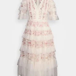 Needle & Thread CALATHEA RUFFLE MIDAXI DRESS - Cocktailkleid/festliches Kleid - Champagne/multi 10 Needle & Thread CALATHEA RUFFLE MIDAXI DRESS - Cocktailkleid/festliches Kleid - Champagne/multi -Günstiges Fem Glanz Geschäft ce903a4411764b4a822b81cb883b857c