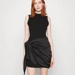 Wal G HOLIDAY ALEX WRAP SKIRT MINI - Cocktailkleid/festliches Kleid - Black