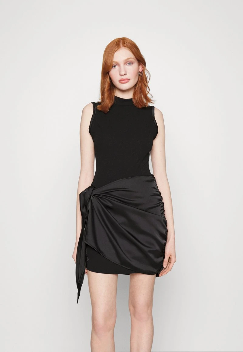 Wal G HOLIDAY ALEX WRAP SKIRT MINI - Cocktailkleid/festliches Kleid - Black 1 Wal G HOLIDAY ALEX WRAP SKIRT MINI - Cocktailkleid/festliches Kleid - Black