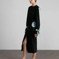 BELLE MINDY DRESS - Cocktailkleid/festliches Kleid - Black/almond