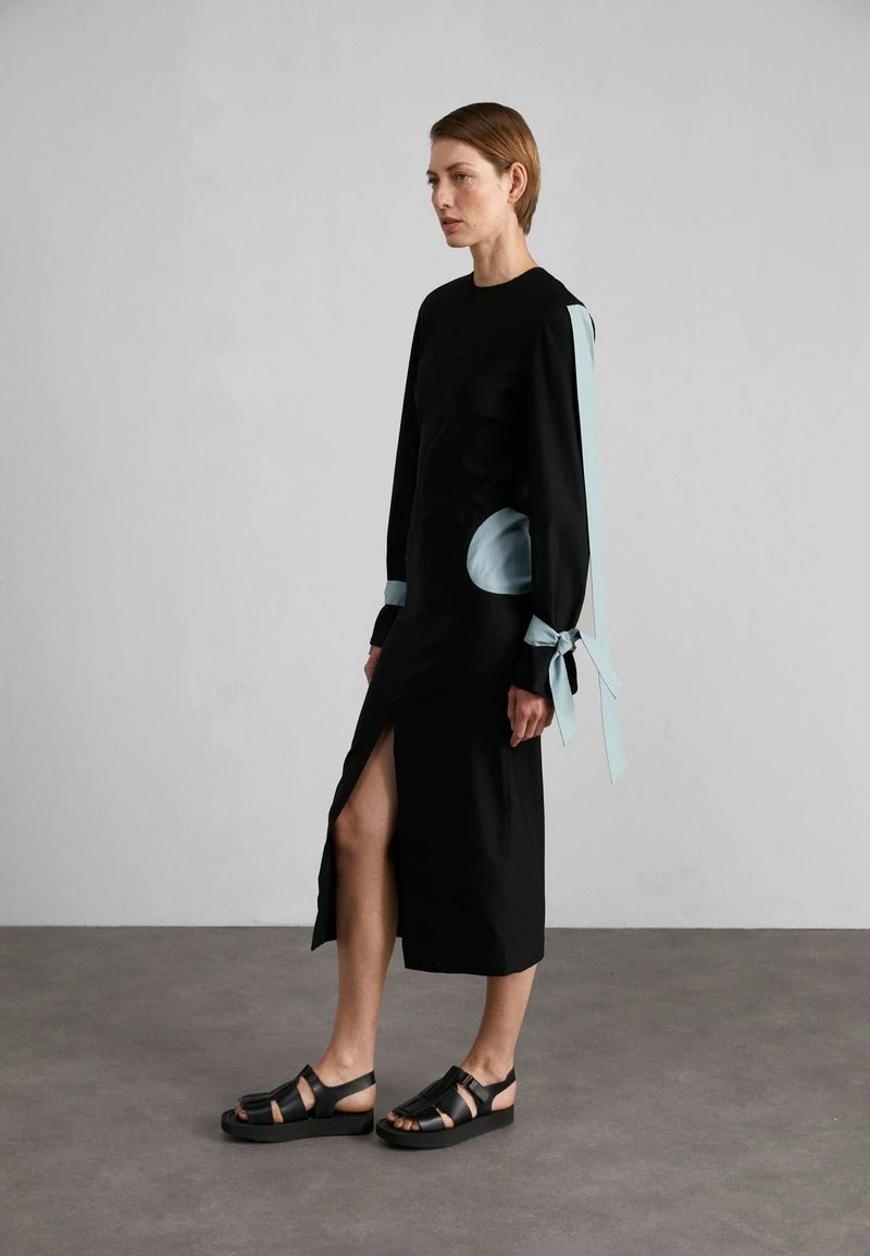 BELLE MINDY DRESS - Cocktailkleid/festliches Kleid - Black/almond 1 BELLE MINDY DRESS - Cocktailkleid/festliches Kleid - Black/almond