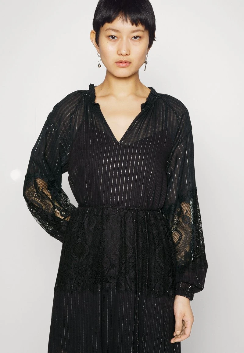 TWINSET GAUZE AND LACE - Cocktailkleid/festliches Kleid - Nero 4 TWINSET GAUZE AND LACE - Cocktailkleid/festliches Kleid - Nero – Bild 4