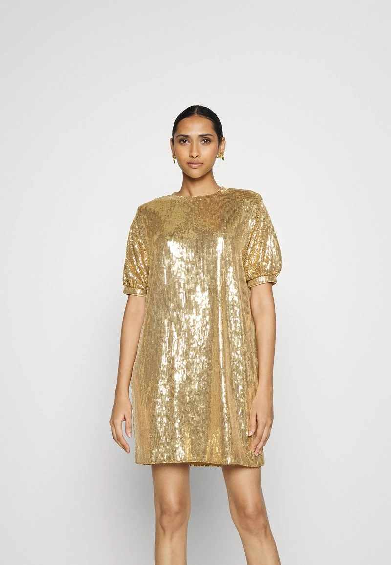 Boss ESILCA - Cocktailkleid/festliches Kleid - Gold 1 Boss ESILCA - Cocktailkleid/festliches Kleid - Gold