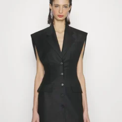 Materiel CAPE VEST MINI DRESS - Cocktailkleid/festliches Kleid - Black