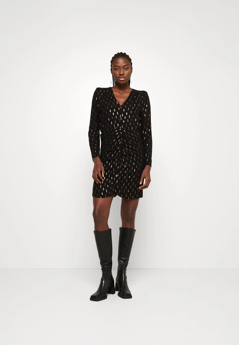 Second Female CHAVELLA SHORT DRESS - Cocktailkleid/festliches Kleid - Black 1 Second Female CHAVELLA SHORT DRESS - Cocktailkleid/festliches Kleid - Black