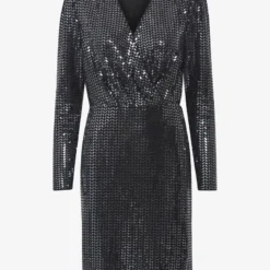 ICHI IHPORTER DR - Cocktailkleid/festliches Kleid - Black -Günstiges Fem Glanz Geschäft d340c60645e84b128af1dcf07d552418