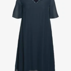 Sheego Cocktailkleid/festliches Kleid - Nachtblau -Günstiges Fem Glanz Geschäft d36f342e4e8941d3b86f8a9e681e3241